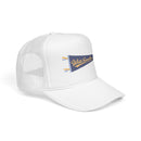White Sands National Park Pennant Trucker Hat — Vintage Foam Mesh Cap-12