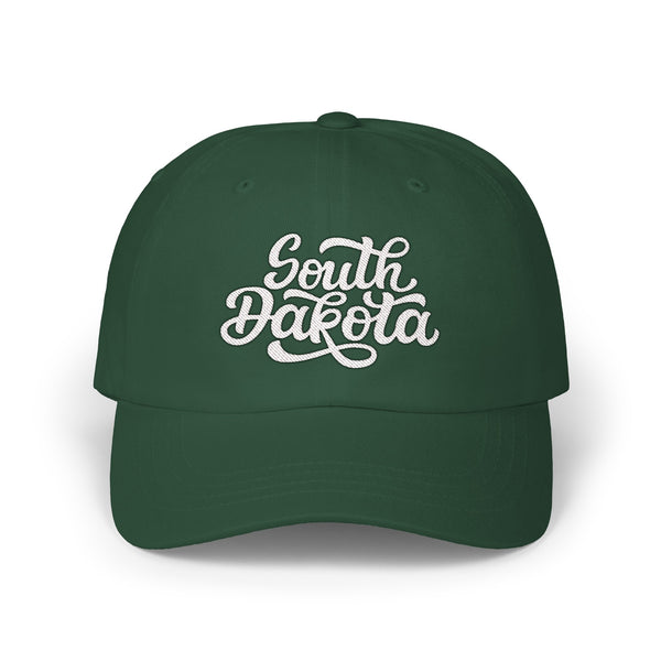 South Dakota Dad Hat - Embroidered South Dakota Classic Dad Cap