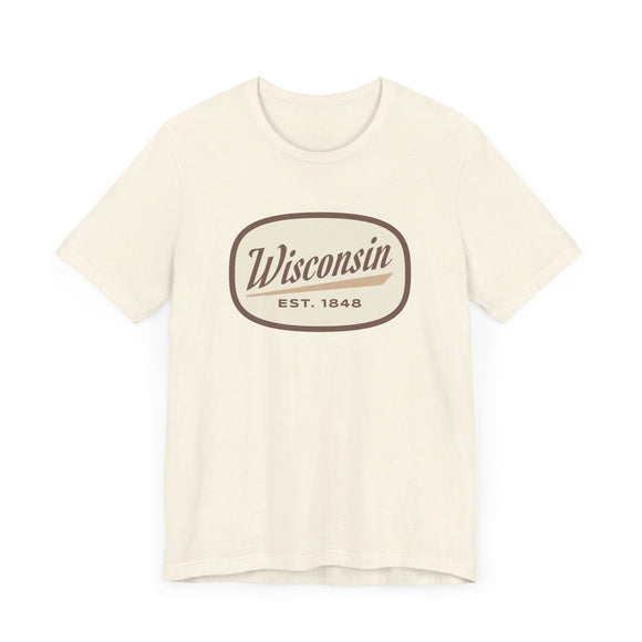 Wisconsin T-Shirt - Retro Unisex Wisconsin Shirt