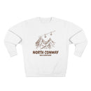 Premium North Conway, New Hampshire Gondola Ski Mountain Sweatshirt-2