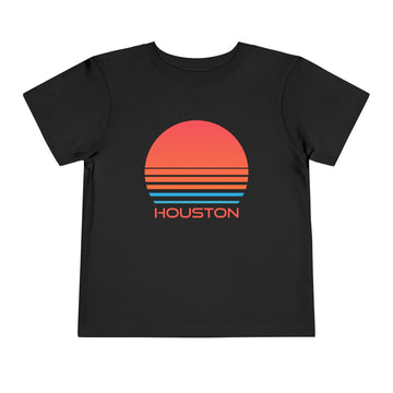 Buy black Houston, Texas Toddler T-Shirt - Retro 80s Toddler Houston Shirt