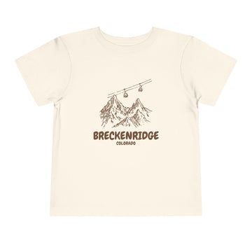 Breckenridge, Colorado Toddler T-Shirt — Vintage Gondola Ski Mountain Tee