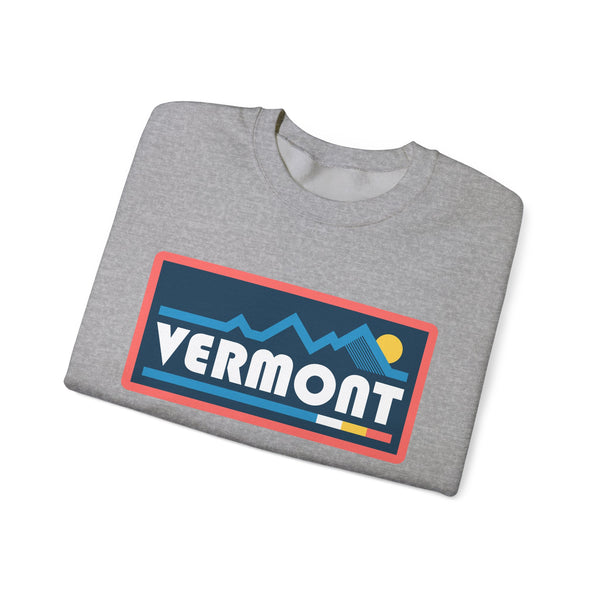 Vermont Sweatshirt - Mountain Graphic Crewneck