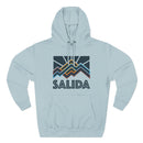 Salida, Colorado Hoodie - Retro Mountain Unisex Sweatshirt-4