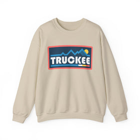 Truckee, California Sweatshirt - Mountain Graphic Crewneck