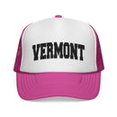 Vermont Retro Collegiate Style Trucker Hat-7