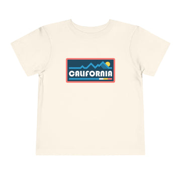 California Toddler Graphic Tee - Kids California T-Shirt - 0