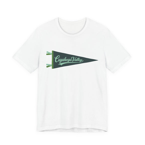 Cuyahoga Valley National Park Pennant T-Shirt — Vintage Camp Flag Tee