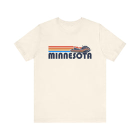 Milwaukee, Minnesota T Shirt - Retro Jetski PWC Graphic Tee - 0
