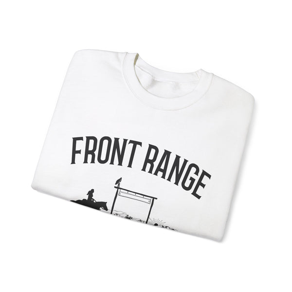 Front Range, Colorado Sweatshirt - Mountain Cowgirl Graphic Crewneck