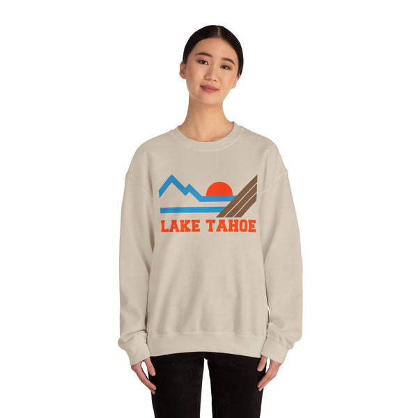 Lake Tahoe, California Sweatshirt - Mountain Lake Tahoe Crewneck Sweatshirt