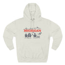 Premium Michigan Après-ski Hoodie - Unisex Sweatshirt-4