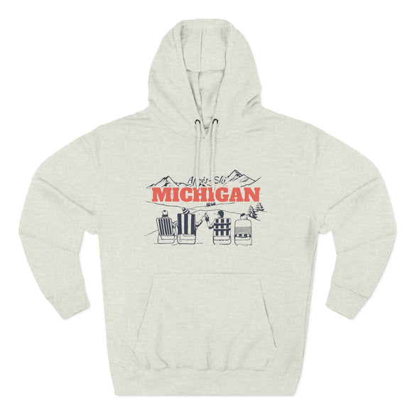 Premium Michigan Après-ski Hoodie - Unisex Sweatshirt
