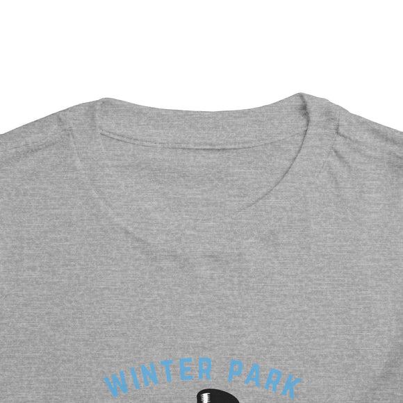 Winter Park, Colorado Toddler Skiing Snowman Graphic Tee - Kids Winter Park Shirt