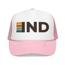 Indianapolis, Indiana Trucker Hat - IND Abbr retro cap-4