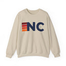 North Carolina Retro Sweatshirt | Retro Stripes North Carolina-2
