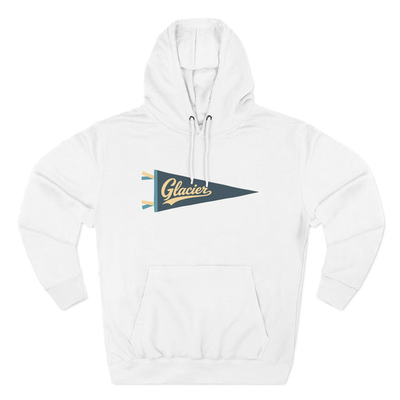 Premium Glacier National Park Fleece Hoodie