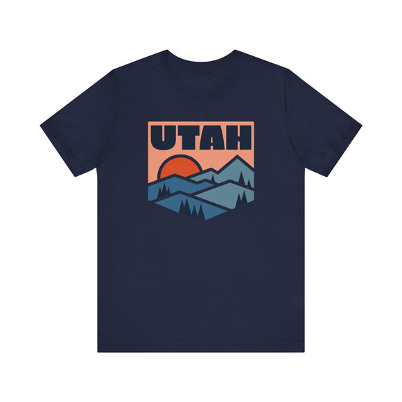 Utah T Shirt - Retro Graphic Utah Tee