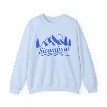 Steamboat, Colorado Sweatshirt - Unisex Mountain Steamboat Sweatshirt - 0