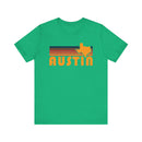 Austin, Texas T-Shirt Retro - Adult Unisex Austin T Shirt-3