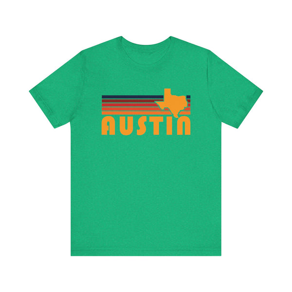 Austin, Texas T-Shirt Retro - Adult Unisex Austin T Shirt