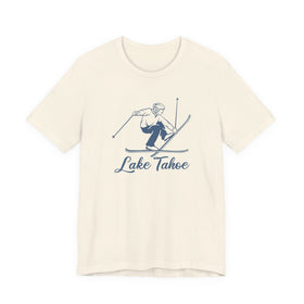 Lake Tahoe, California T Shirt - Vintage Ski Graphic Tee - 0