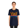Vail, Colorado Shirt - Mountain Sunset Unisex Vail T-Shirt