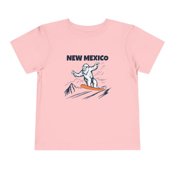 Buy pink New Mexico Yeti Snowboard Toddler Tee