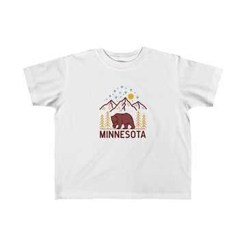 Minnesota Toddler T-Shirt - Unisex Toddler Minnesota Shirt