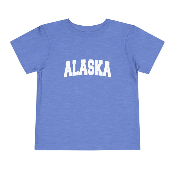 Alaska Toddler Graphic Tee - Kids Alaska Vacation T-Shirt