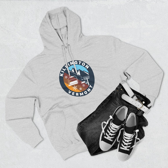 Premium Killington, Vermont Ski Lift Hoodie