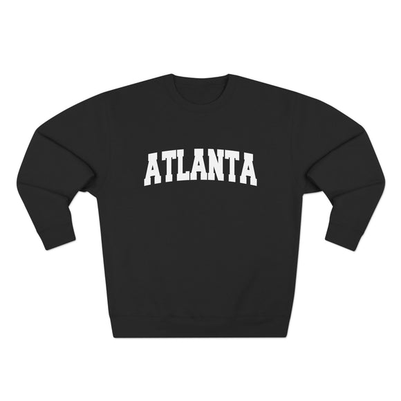 Premium Atlanta, Georgia Retro Graphic Sweatshirt