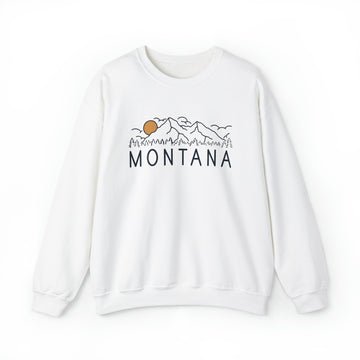 Montana Sweatshirt - Unisex Montana Crewneck Sweatshirt