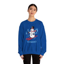 Vermont Sweatshirt - Ski Snowman Graphic Crewneck-16
