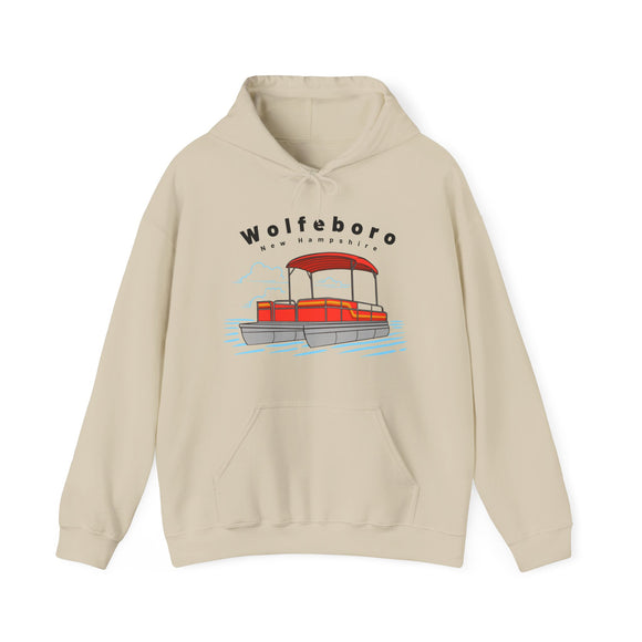 Wolfeboro, New Hampshire Hoodie - Unisex Ski Lift Wolfeboro