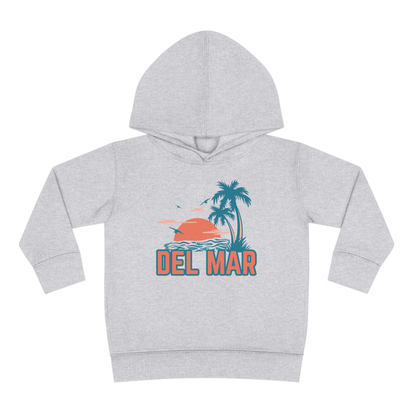 Del Mar, California Toddler Hoodie - Unisex Del Mar Toddler Sweatshirt