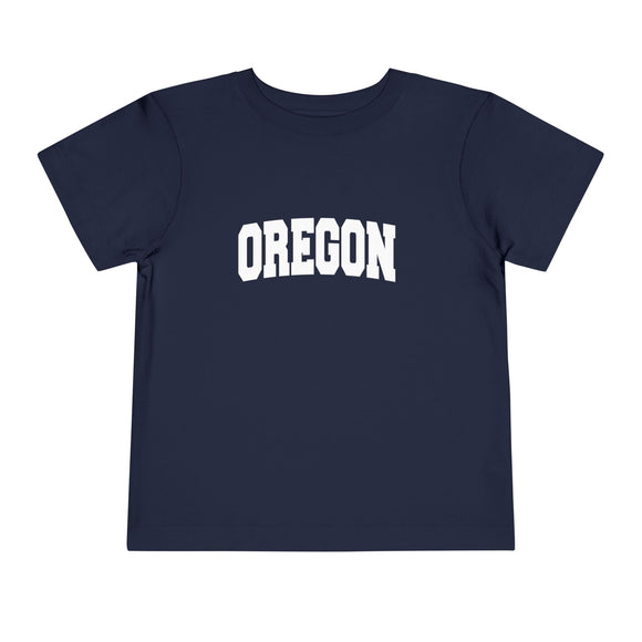 Oregon Toddler Graphic Tee - Kids Oregon Vacation Shirt
