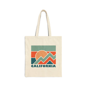 California Cotton Canvas California Tote Bag