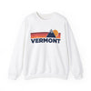 Vermont Sweatshirt Retro Mountains, Vermont Unisex Crewneck, Vintage Cozy Jumper, Gift for Outdoor Lovers