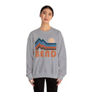 Bend, Oregon Sweatshirt Retro Mountains, Bend Unisex Graphic Crewneck-12