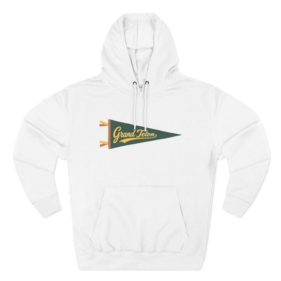 Premium Grand Teton National Park Fleece Hoodie