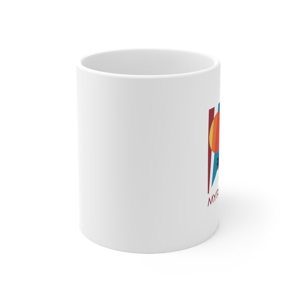 Myrtle Beach, South Carolina Mug - Retro 11oz Ceramic Myrtle Beach Mug