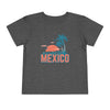 Mexico Toddler T-Shirt - Retro Palm Tree Unisex Toddler Mexico Shirt