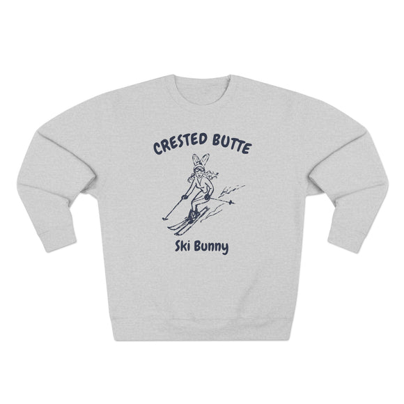 Premium Crested Butte, Colorado Ski Bunny Sweatshirt