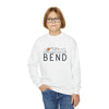 Bend, Oregon Youth Sweatshirt - Unisex Kid's Bend Crewneck Sweatshirt