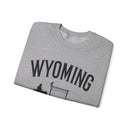Wyoming Sweatshirt - Wyoming Cowboy Graphic Crewneck-12