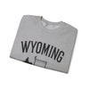 Wyoming Sweatshirt - Wyoming Cowboy Graphic Crewneck