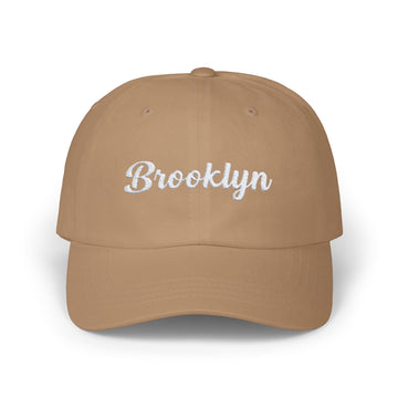 Buy khaki Brooklyn, New York Dad Hat - Embroidered Brooklyn Classic Dad Cap