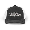 New Hampshire Snapback Trucker Cap - Embroidered New Hampshire Hat