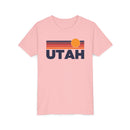 Utah Youth T-Shirt — Retro Sun Tee-5